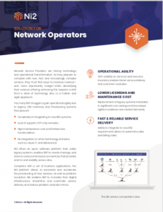 Datasheet Network Operator